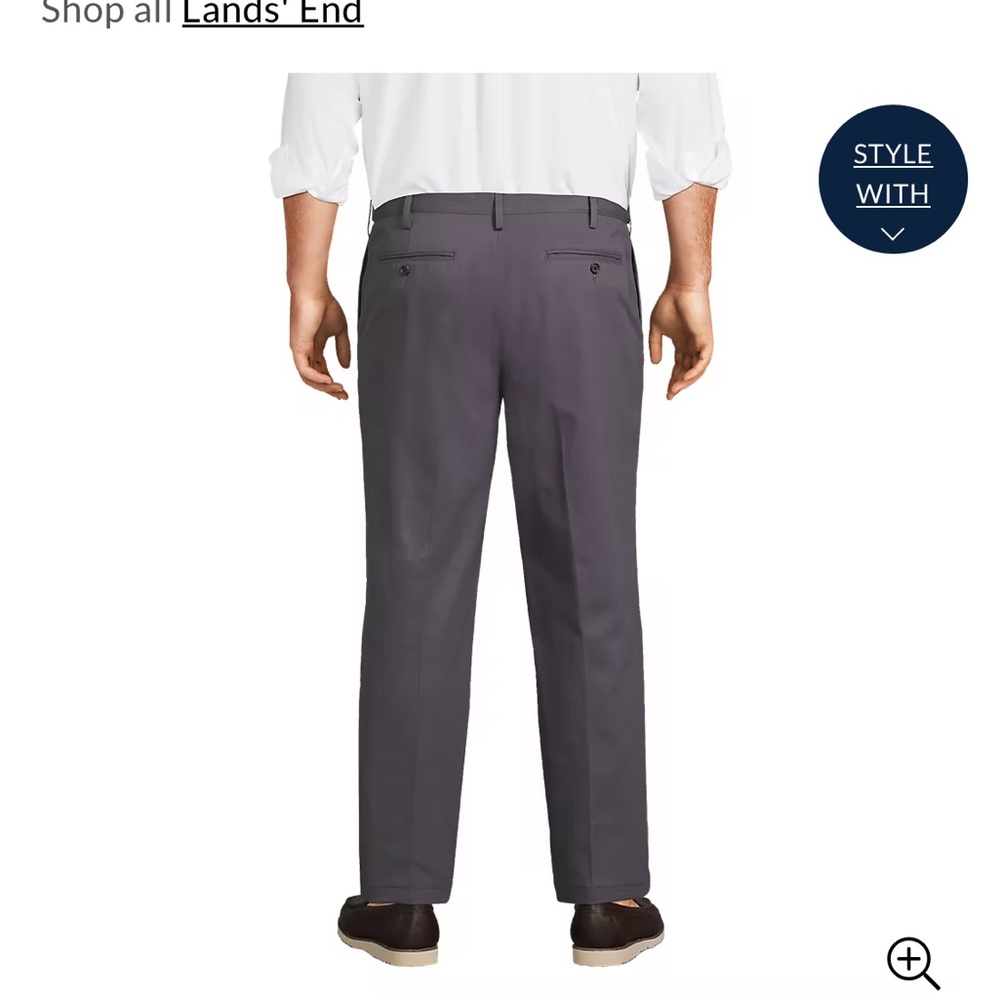 Savane charcoal 48x34 slacks Like New